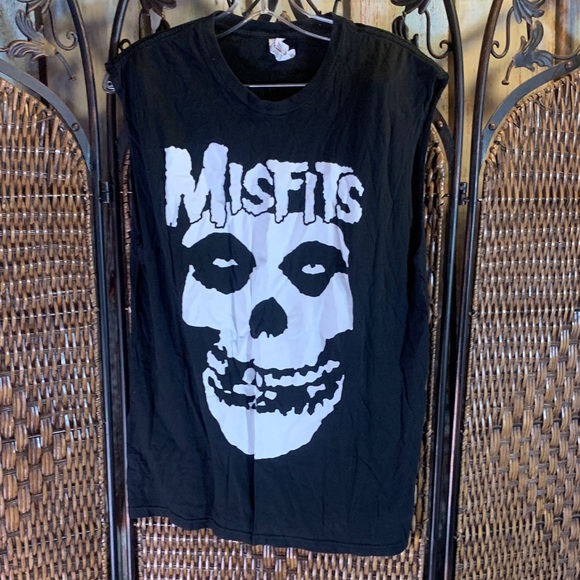 Vintage Misfits Sleeveless T-Shirt Size M - Picture 1 of 4